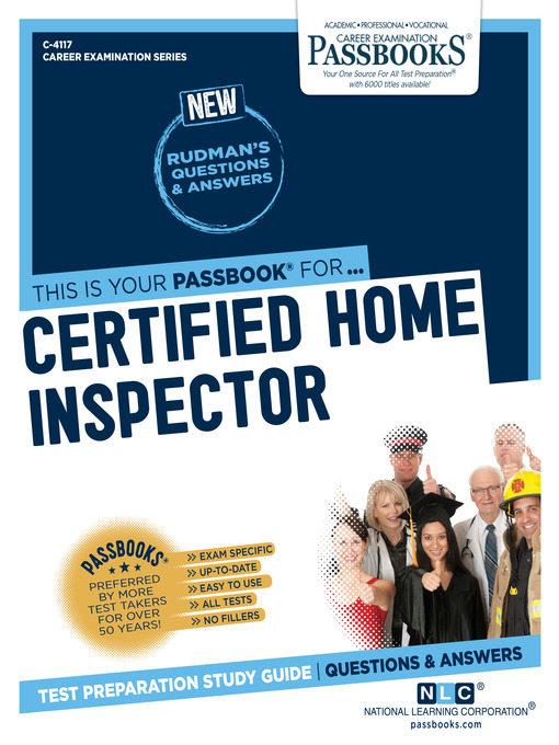 Title details for Certified Home Inspector by National Learning Corporation - Available